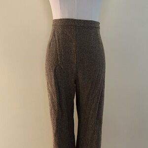 Max Mara “Holt Renfrew” vintage wool trousers size 12 US